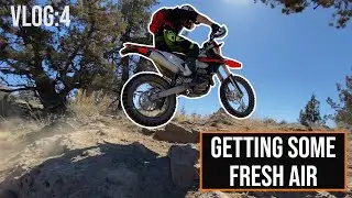 VLOG 4 - Desert Fun On The Dirt Bikes