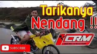 Tes gaspoll knalpot ninja 150 2tak ,original CRM racing