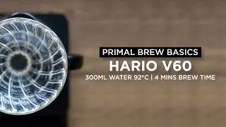 Hario V60 Pour Over Coffee | Primal Brew Basic