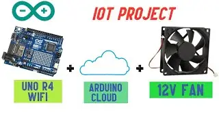 How to control DC Motor with Uno R4 WiFi through Arduino Cloud 