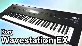 KORG WAVESTATION EX - Sounds, Presets & Ambient Soundscapes | Synth Demo