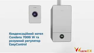 Преимущества настенного конденсационного котла  Bosch Condens GC7000i W