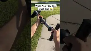 When You Play Too Much Cod 😂 #shorts