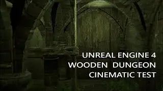 Wooden Dungeon (Blender 2.8, Megascans, Unreal Engine 4)