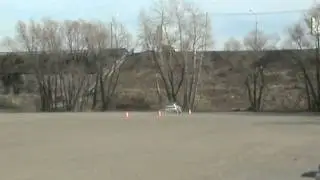 ЛадаКлубОмск. Фигурное вождение на годовщину клуба.