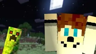 Boyfriends play MINECRAFT #3 | First CREEPER Encounter