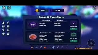 SS rank in SUPER POWER EVOLUTION SIMULATOR