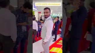 #Kbgangadhar at #TTF AHMEDABAD #tourism #travel #explore
