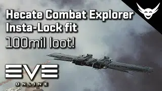 EVE Online - Insta-Lock Hecate Combat Exploration fit