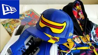 NEW ERA 59FIFTY XMEN CYCLOPS CHARACTER FITTED CAP AND TMNT SHREDDER SNAPBACK CAP REVIEW
