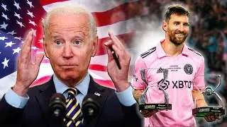 Even JOE BIDEN is SHOCKED by LIONEL MESSI' winning the LEAGUES CUP with INTER MIAMI