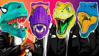Dinosaurus Jurassic World Dominion: Mosasaurus, Gidorah,Kingkong,Sirenhead - Coffin Dance Meme Cover