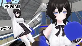 Having trouble with a smug young lass🏋🏼‍♀️ VRchat POV BOXING
