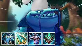 The BLUE BUILD Tahm Kench | No Arm Whatley