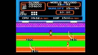 Classic Game Playthrough: Track and Field (NES) - Nostalgic Gaming Experience