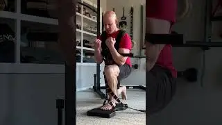 Weighted Iso Zercher Lunge & Sissy Squats.