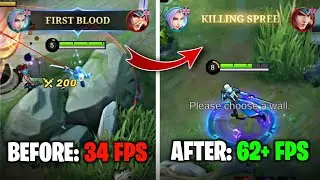 How to Reduce FPS Drop in Mobile Legends using Battleground Optimizer | Support All Graphics