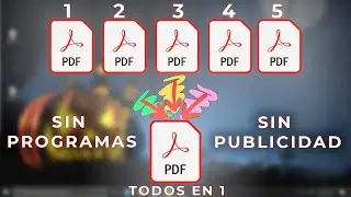 Unir Todos tus PDFs en Uno SIN PROGRAMAS: FÁCIL Y RÁPIDO ✅