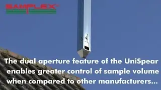 Samplex CS90 Video from TekPro Ltd - Featuring UniSpear dual aperture control