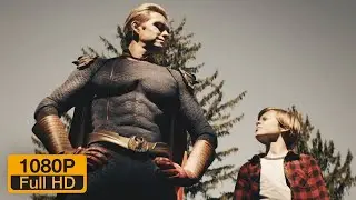 Homelander teaches son to fly | Antony Starr and Shantel VanSanten | The Boys (2020)