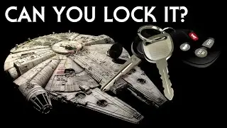 Can you lock the doors on Star Wars ships?