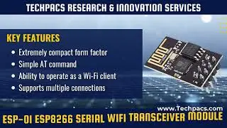 ESP-01 ESP8266 Serial WIFI Transceiver Module Detailed Description