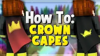 How To: CROWN OPTIFINE CAPE! (Optifine Cape Designs)