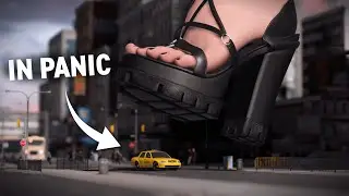 RUN (Giantess POV Animation)