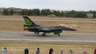 AFW 2023 Belgian Air Force F-16AM Dream Viper Solo Display