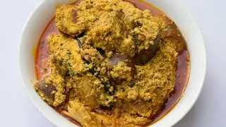 How to make Nigerian Egusi soup. No frying method. Nigerian cuisine