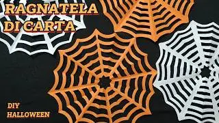 Ragnatela di Carta, Semplice Origami, Gioco di Carta, Divertimento per i Bambini