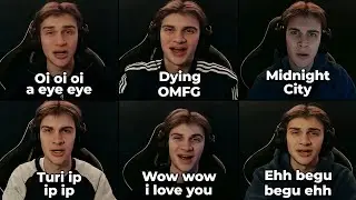 Oi oi oi a eye eye meme in different versions