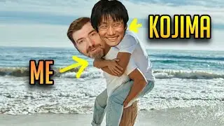 I gave Hideo Kojima a piggy back ride   True Story!