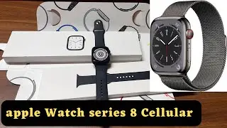 Apple watch series 8 unboxing || Cellular 45 mm