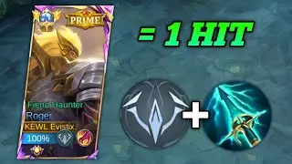 WHEN GLOBAL ROGER ABUSE THIS WAR CRY + SKY PIERCER BUILD IN SOLO RANKEE GAME (MUST TRY) | MLBB
