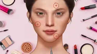 ASMR Homeless old womantransformation makeup animation #1 | 메이크업애니메이션 asmr t2