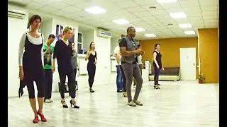 Футворк бачата (шаги). Средний уровень обучения. A4G Dance Studio