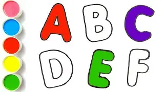 How to Draw Alphabets | Drawing, painting, coloring  Alphabets for kids & Toddlers #drawing #art