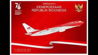TIME LAPSE AIRCRAFT DESIGN RI-1 || SPESIAL HUT RI KE 76 #shorts