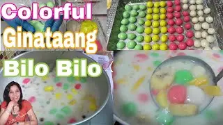 Colorful Ginataang Bilo Bilo(for 2024 Happy New Year To Everyone!)