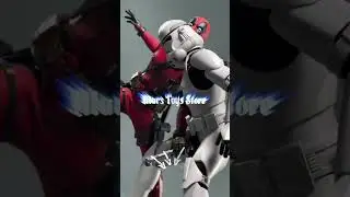 Фигурка Deadpool в 1/6 масштабе #marvel #actionfigures #дэдпул #hottoys