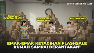 MOTHERS ADDICTED TO FLASH SALES, LEAVING THEIR HOUSE INTO A MESS | ANIMATED DRAMA