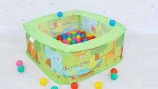 Сухой бассейн с шариками от Bino