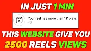 [ New Method ]How to increase Insta Reels video views / Reels Views Kaise Badhaye / Unlimited Views