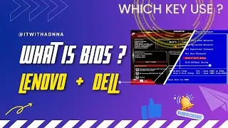 BIOS FOR DELL AND LENOVO | Which Key use for Bios