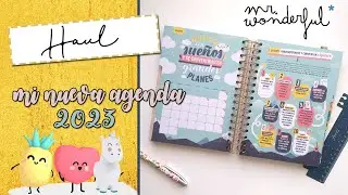 MI NUEVA AGENDA 2023 | MR WONDERFUL
