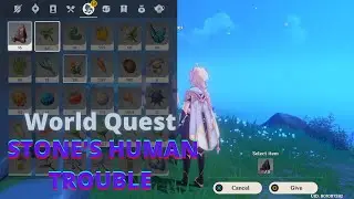World Quest: Neko is a Cat - Stone's Human Trouble | Genshin Impact