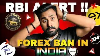 New RBI Alert 🚫 Forex Trading Ban In India || Forex Brokers , Prop Firms & Yorker Fx Ban In India 😳