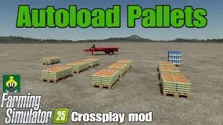 Autoload Pallets / FS25 crossplay mod
