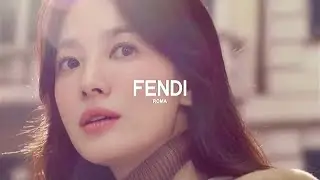 Song Hye Kyo 송혜교  X FENDI Roma